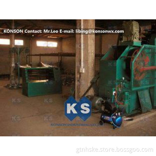 Industrial Gabion Production Line Twist Mesh Size 80 X 100m
